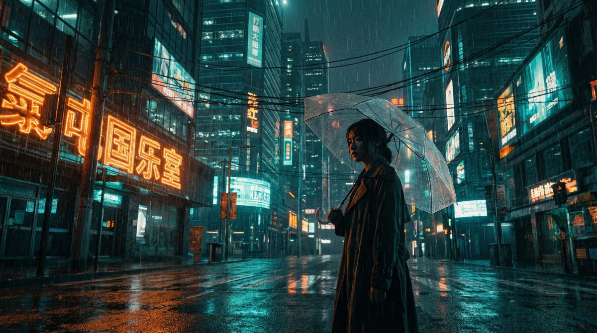 内衣写真都市夜景短视频